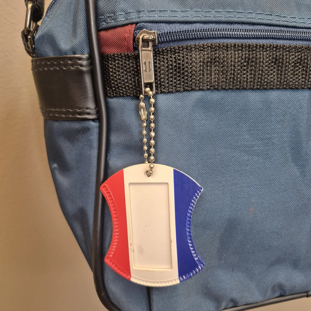Blue Shoulder Bag